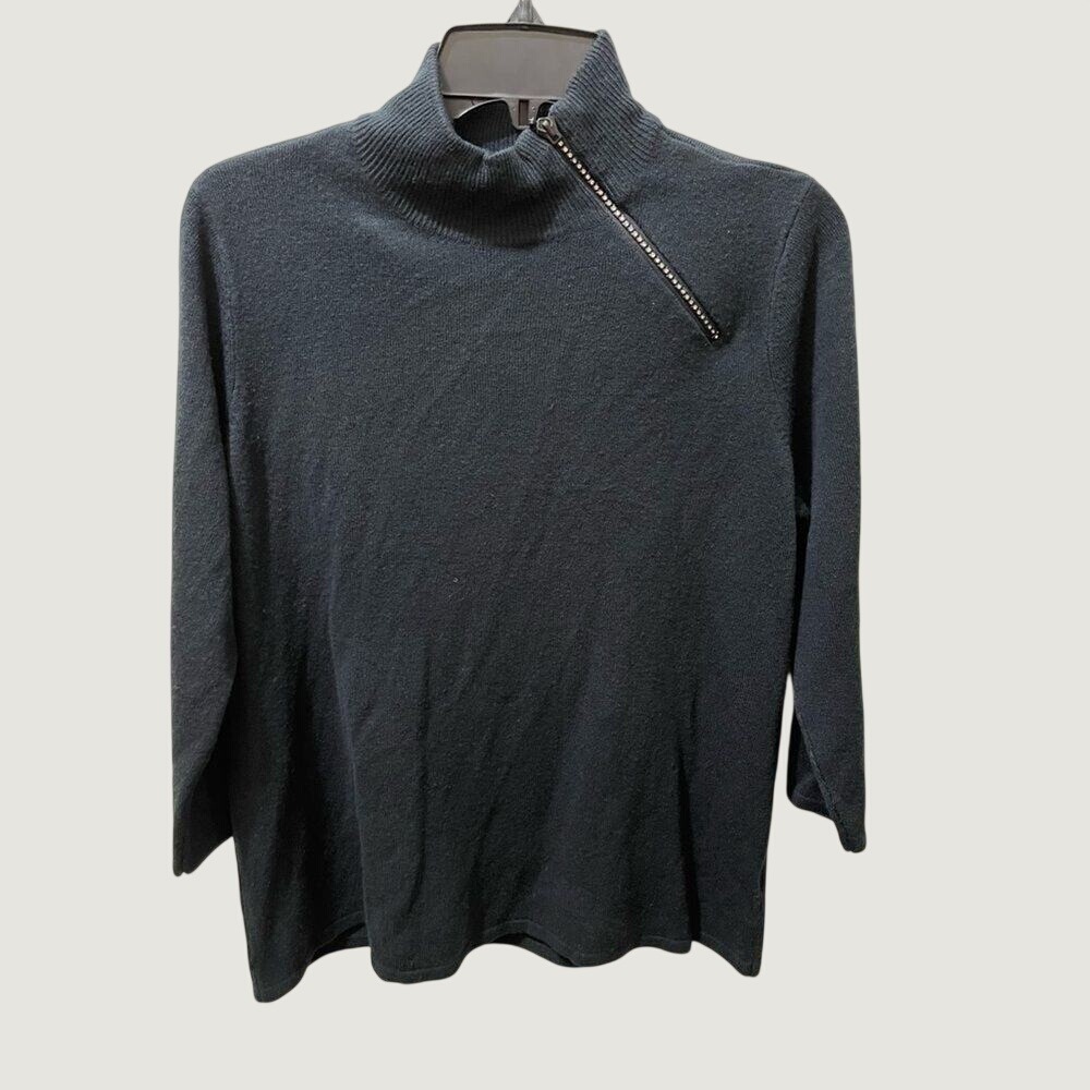 Designers‎ Originals jeweled zipper sweater